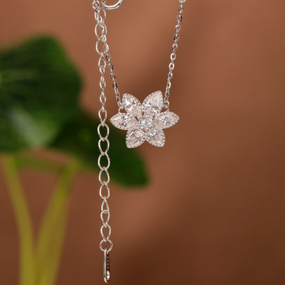 Alina Flower Pendant Necklace